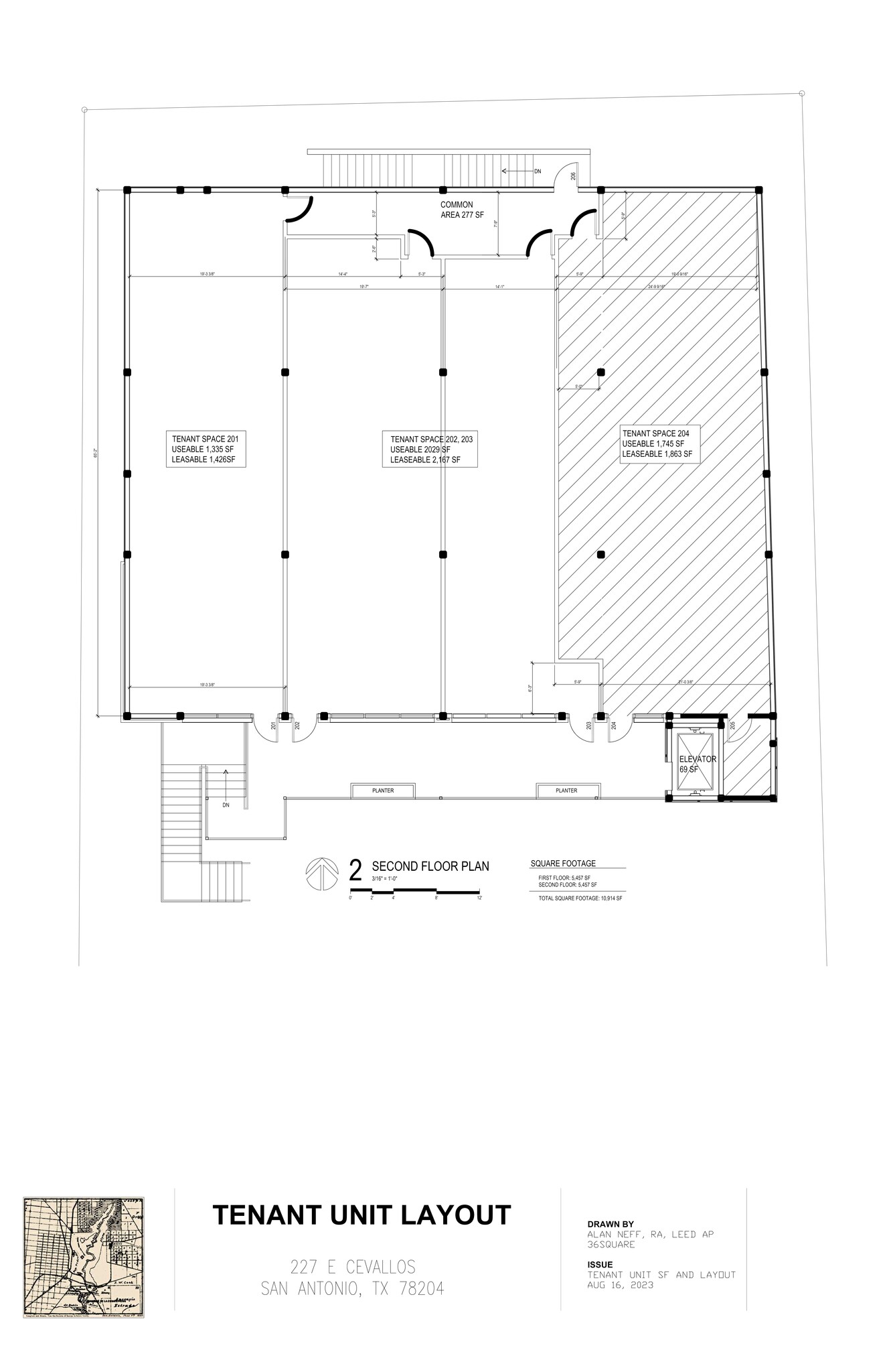 227 E Cevallos, San Antonio, TX à louer Plan de site– Image 1 sur 1