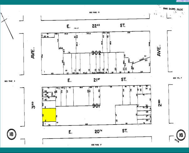 247-251 3rd Ave, New York, NY à louer - Plan cadastral – Image 3 sur 3