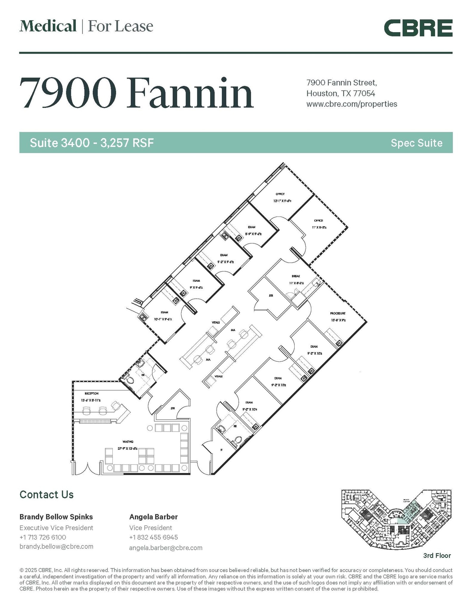 7900 Fannin St, Houston, TX à louer Photo intérieure– Image 1 sur 1
