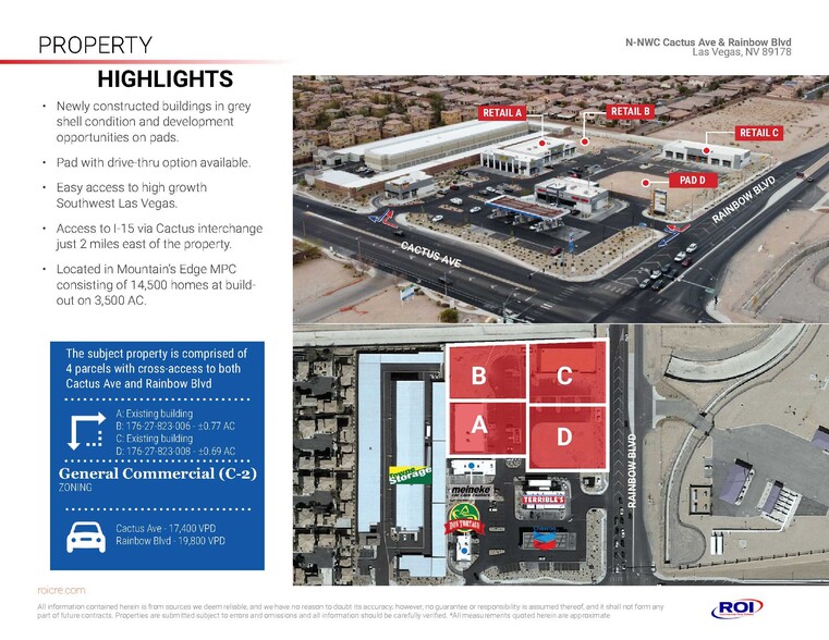 10435 S Rainbow Blvd, Las Vegas, NV à louer - Photo de l’immeuble – Image 1 sur 9