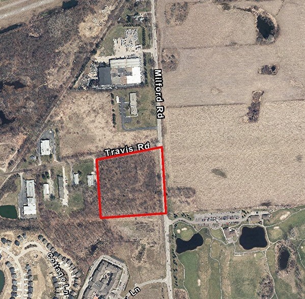 SWC Milford & Travis Rd, New Hudson, MI à vendre - Photo de l’immeuble – Image 1 sur 1