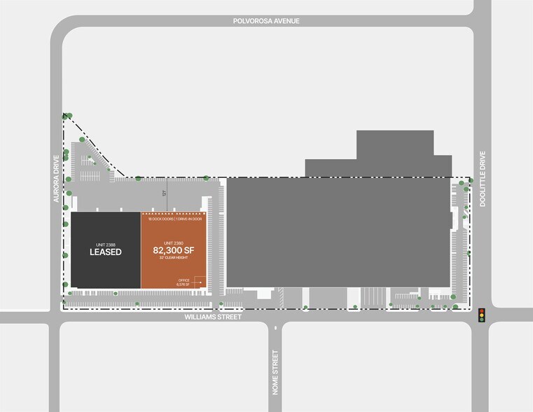 2380 Williams St, San Leandro, CA à louer - Plan de site – Image 3 sur 15