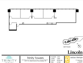 2777 N Stemmons Fwy, Dallas, TX à louer Plan d’étage– Image 1 sur 1