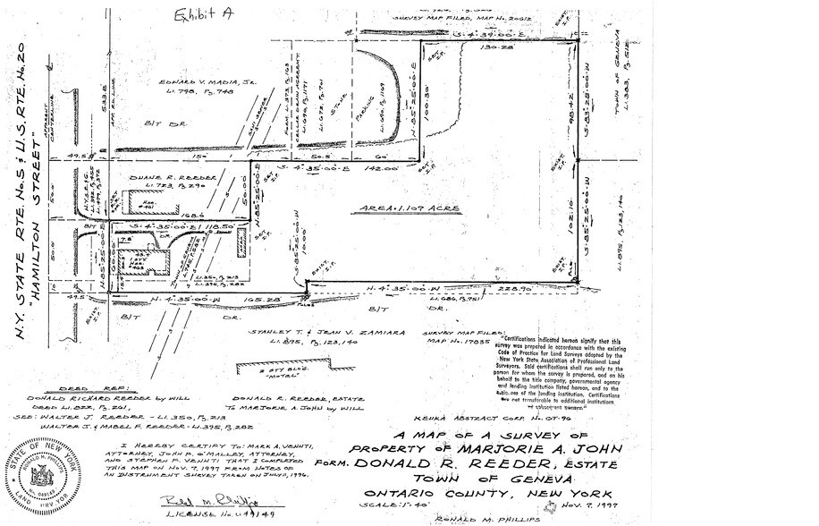 463 Hamilton St, Geneva, NY à vendre - Plan cadastral – Image 2 sur 2