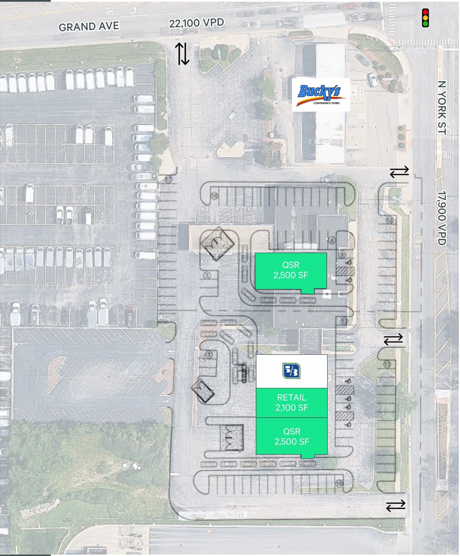 990 N York St, Elmhurst, IL à louer Plan de site– Image 1 sur 4
