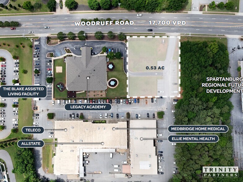 430B Woodruff Rd, Greenville, SC à vendre - Photo de l’immeuble – Image 1 sur 5