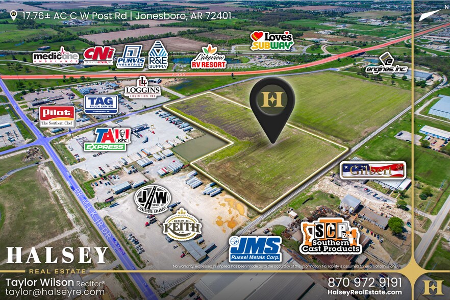 C W Post Road, Jonesboro, AR à vendre - Photo de l’immeuble – Image 3 sur 7