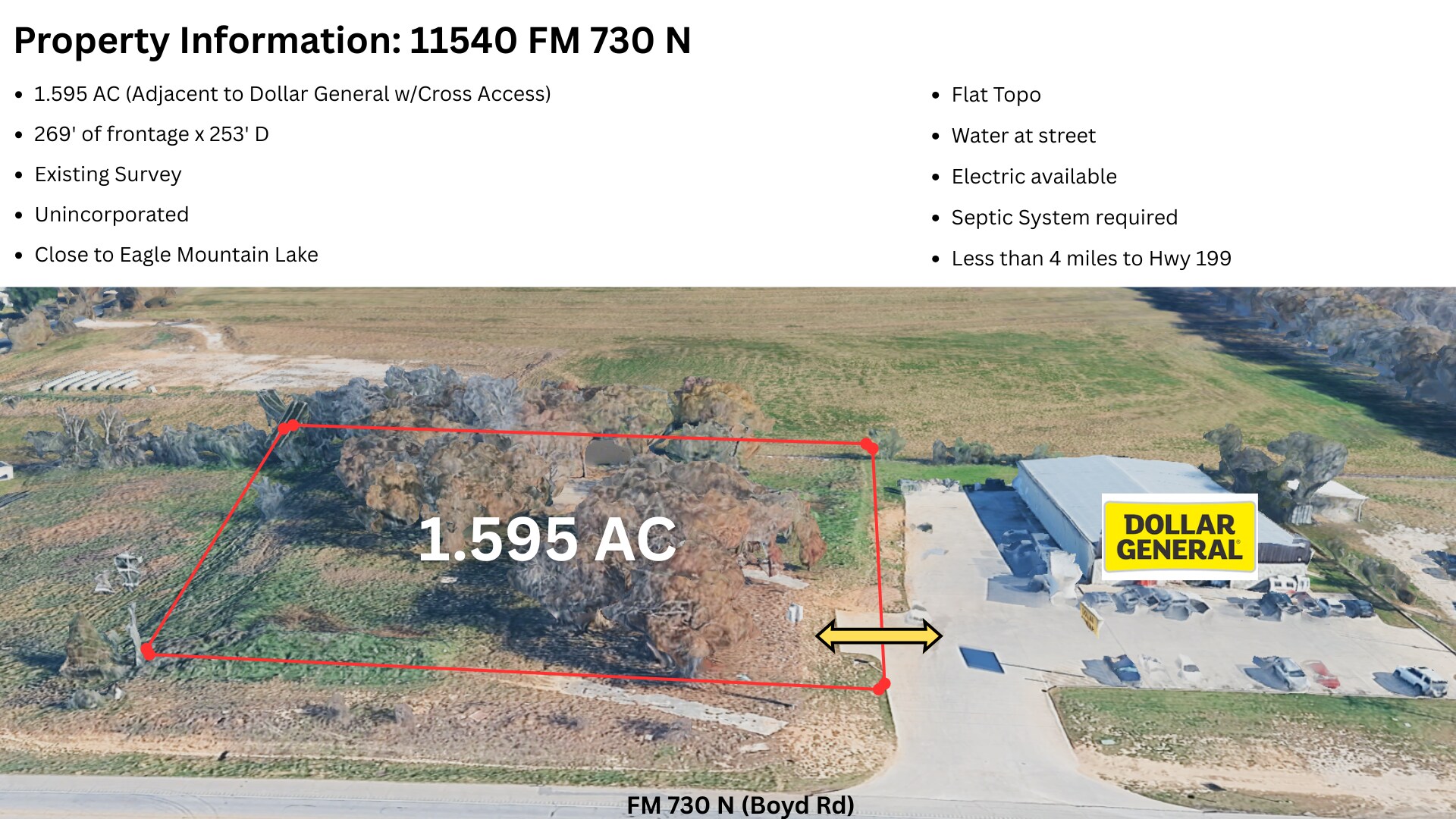 11540 FM 730 N, Azle, TX à vendre Photo principale– Image 1 sur 2