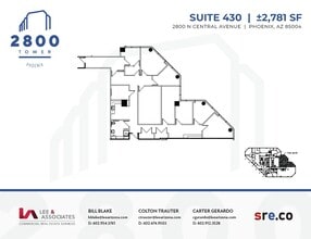 2800 N Central Ave, Phoenix, AZ à louer Plan d’étage– Image 1 sur 1