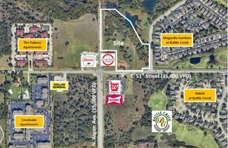 Plus de détails pour S 51st & 145th E Ave, Broken Arrow, OK - Terrain à vendre