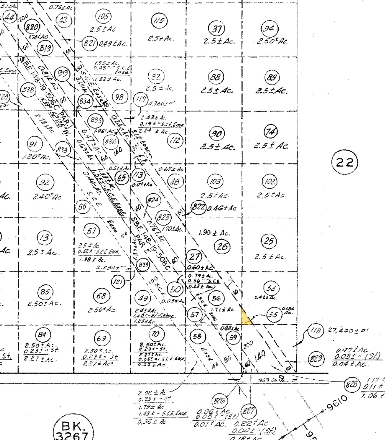 112th St W, Quartz Hill, CA à vendre Plan cadastral– Image 1 sur 2