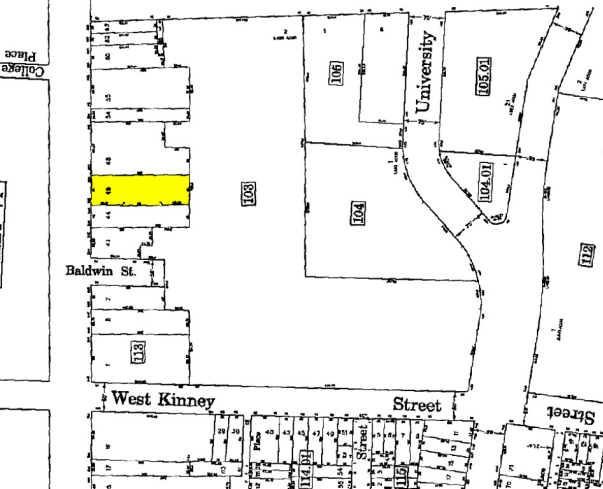 624-626 Martin Luther King Jr Blvd, Newark, NJ à vendre - Plan cadastral – Image 2 sur 2