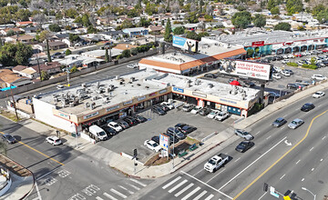 8205 Woodman Ave, Panorama City, CA - VUE AÉRIENNE  vue de carte - Image1