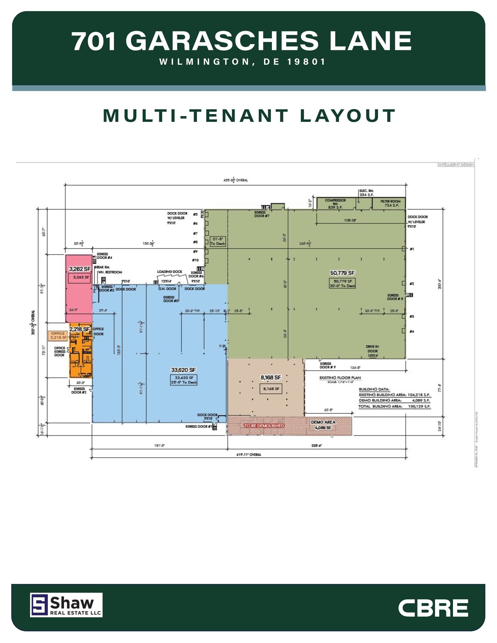 701 Garasches Ln, Wilmington, DE à louer Plan de site– Image 1 sur 1