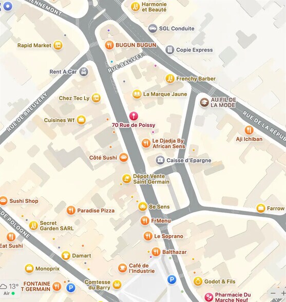 Local commercial dans Saint-Germain-en-Laye à louer - Photo de l’immeuble – Image 3 sur 5