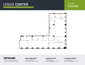 3355 Lenox Rd NE, Atlanta, GA à louer Plan d’étage– Image 1 sur 1