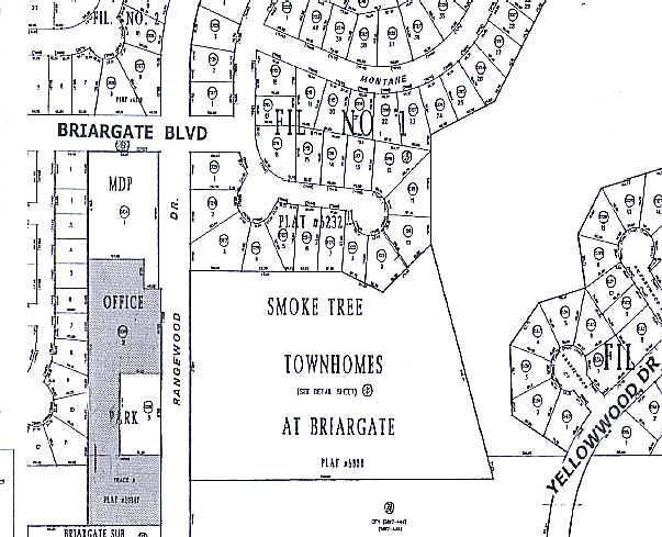7560 Rangewood Dr, Colorado Springs, CO à louer - Plan cadastral – Image 2 sur 12