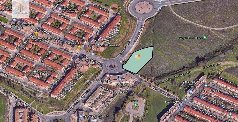 Terrain dans Cáceres, Cáceres à vendre - Aérien – Image 2 sur 3