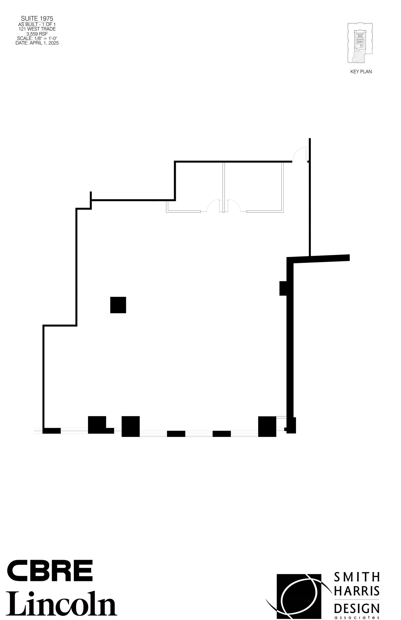 121 W Trade St, Charlotte, NC à louer Plan de site– Image 1 sur 1