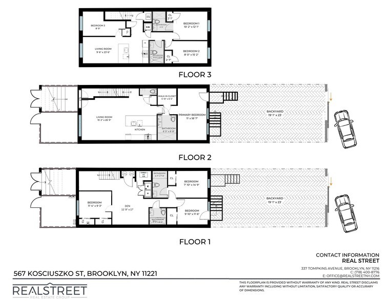 567 Kosciuszko St, Brooklyn, NY à vendre - Plan d’étage – Image 2 sur 22