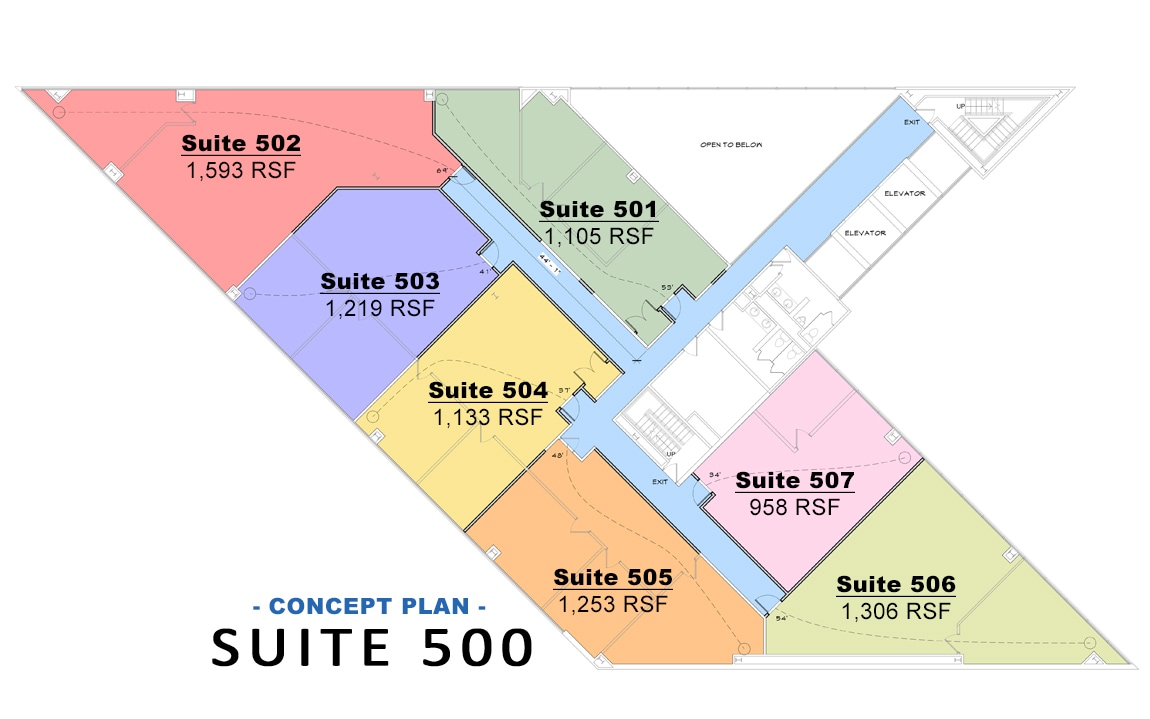 212 Locust St, Harrisburg, PA à louer Plan d’étage– Image 1 sur 2