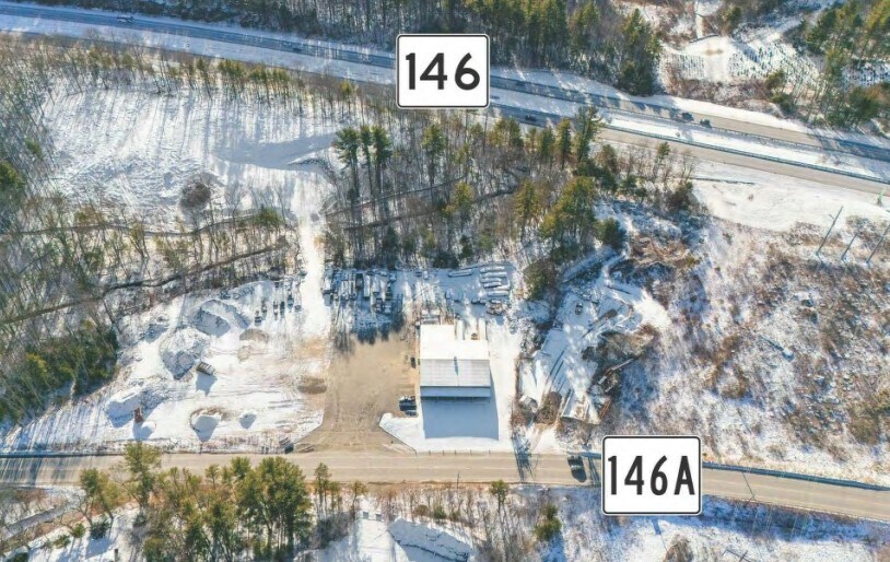 619 Quaker Hwy, Uxbridge, MA à louer - Aérien – Image 3 sur 4