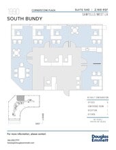 1990 S Bundy Dr, Los Angeles, CA à louer Plan d’étage– Image 1 sur 1