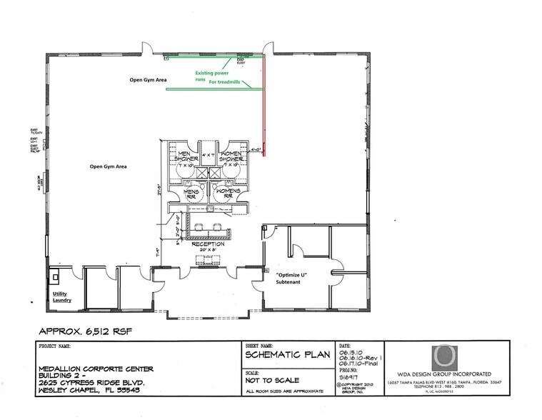 2626 Cypress Ridge Blvd, Wesley Chapel, FL à louer - Plan d’étage – Image 2 sur 5