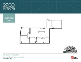 2900 Weslayan St, Houston, TX à louer Plan d’étage– Image 1 sur 1