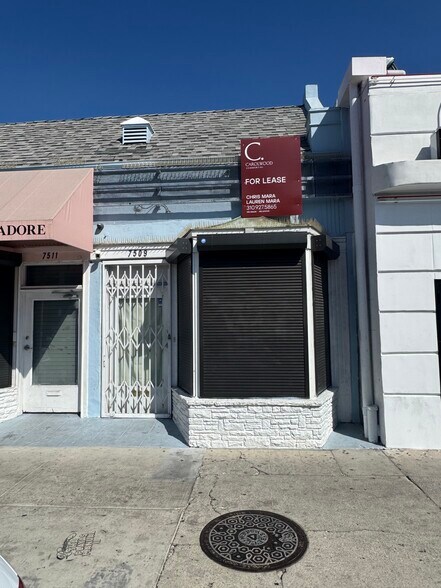 7509 Melrose Ave, Los Angeles, CA à louer - Photo principale – Image 1 sur 4