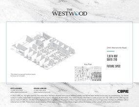 2441 Warrenville Rd, Lisle, IL à louer Plan d’étage– Image 2 sur 2