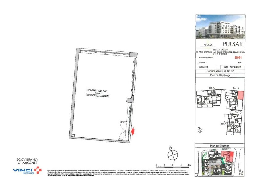 Local commercial dans Chenôve à louer - Plan d’étage – Image 3 sur 5