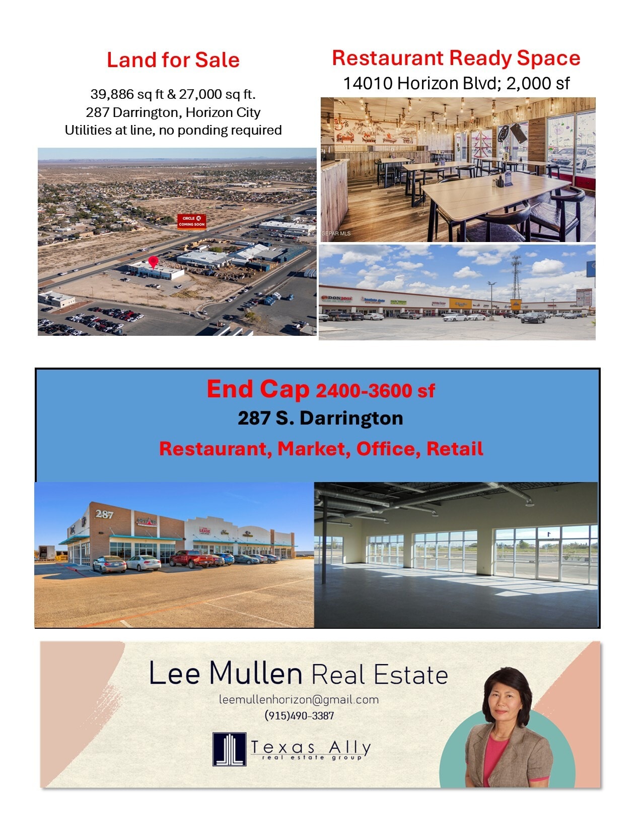 287 S Darrington Rd, Horizon City, TX à louer Photo de l’immeuble– Image 1 sur 4