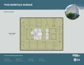 7900-7920 Norfolk Ave, Bethesda, MD à louer Plan d’étage– Image 1 sur 1
