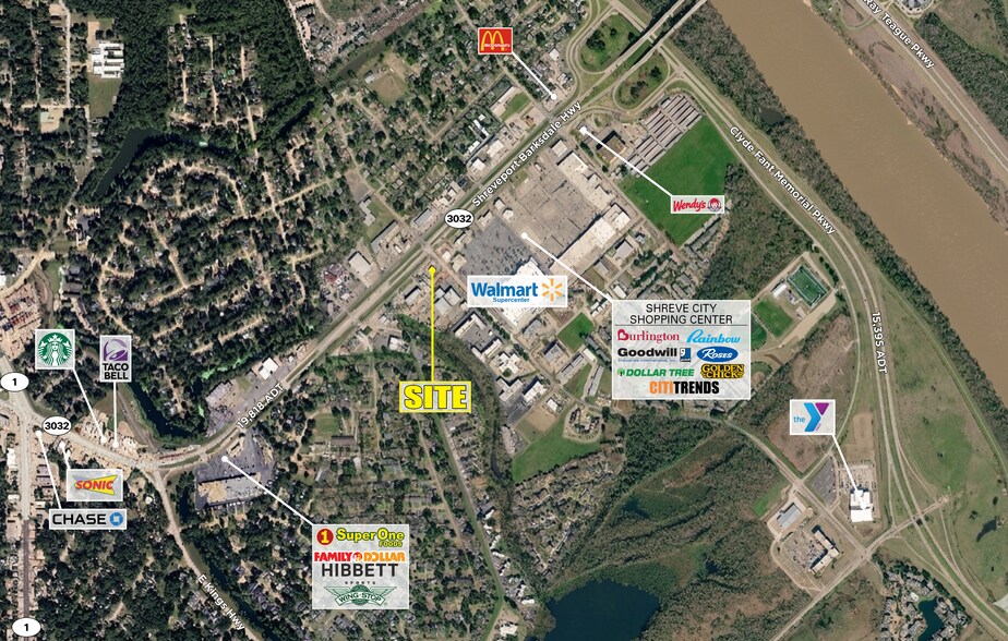 1051 Shreveport Barksdale Hwy, Shreveport, LA à vendre - Photo de l’immeuble – Image 2 sur 6