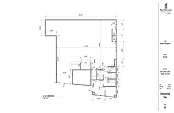 5757 W Lovers Ln, Dallas, TX à louer Plan de site– Image 1 sur 2