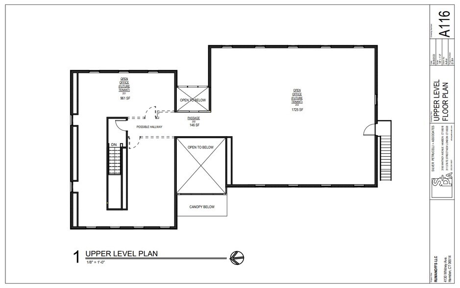 4130 Whitney Ave, New Haven, CT à louer - Plan d’étage – Image 2 sur 5