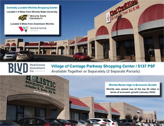 Plus de détails pour 625 N Carriage Pky, Wichita, KS - Local commercial à vendre