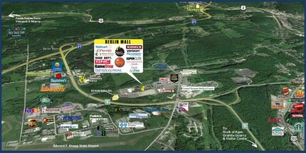 282 Berlin Mall Rd, Berlin, VT à louer Carte– Image 2 sur 2