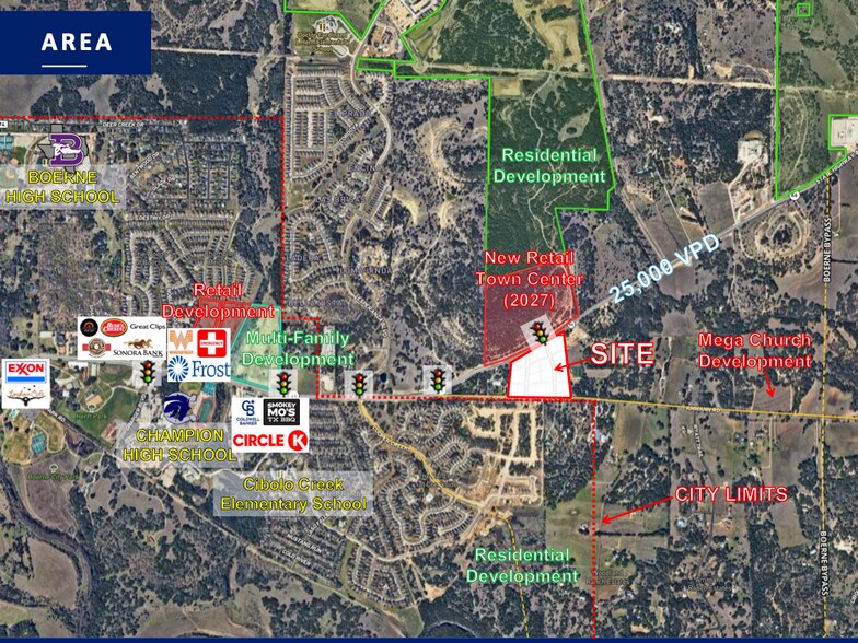 149 State Highway 46 E, Boerne, TX à vendre - Aérien – Image 2 sur 22