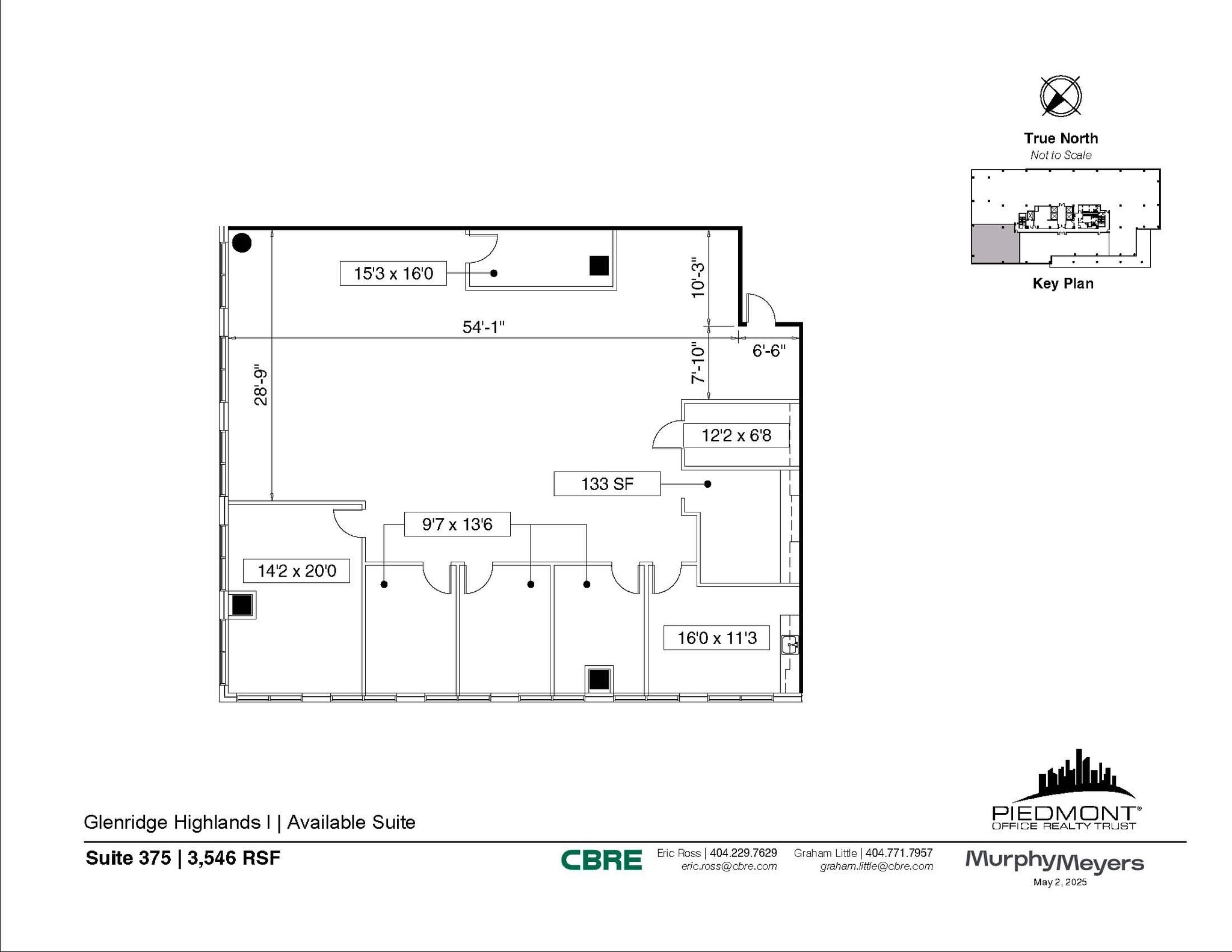 5555 Glenridge Connector, Atlanta, GA à louer Plan d’étage– Image 1 sur 2