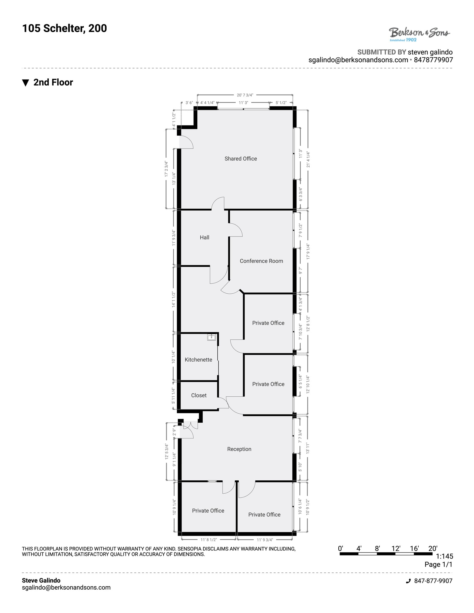 105 Schelter Rd, Lincolnshire, IL à louer Plan de site– Image 1 sur 1
