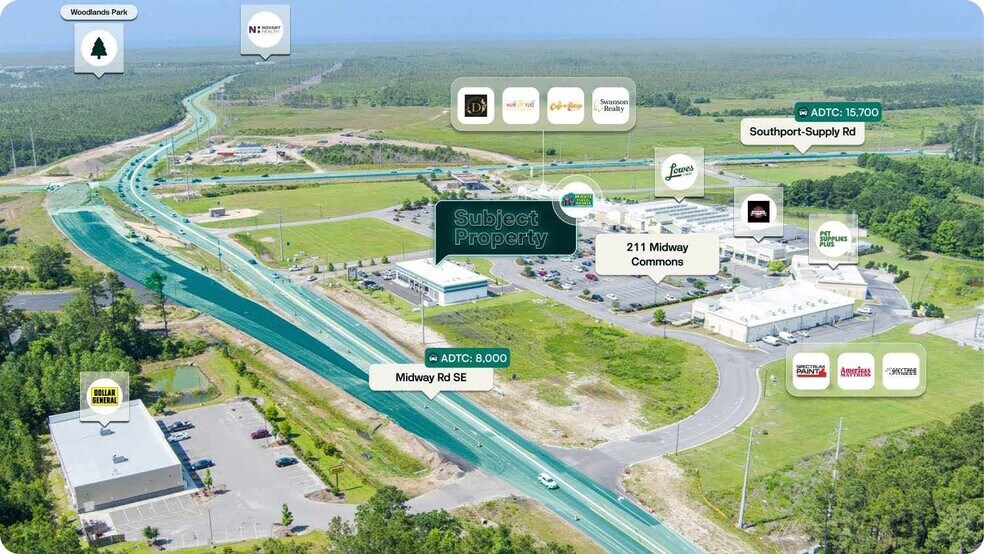2849 Midway Rd SE, Bolivia, NC à vendre - Photo de l’immeuble – Image 2 sur 2