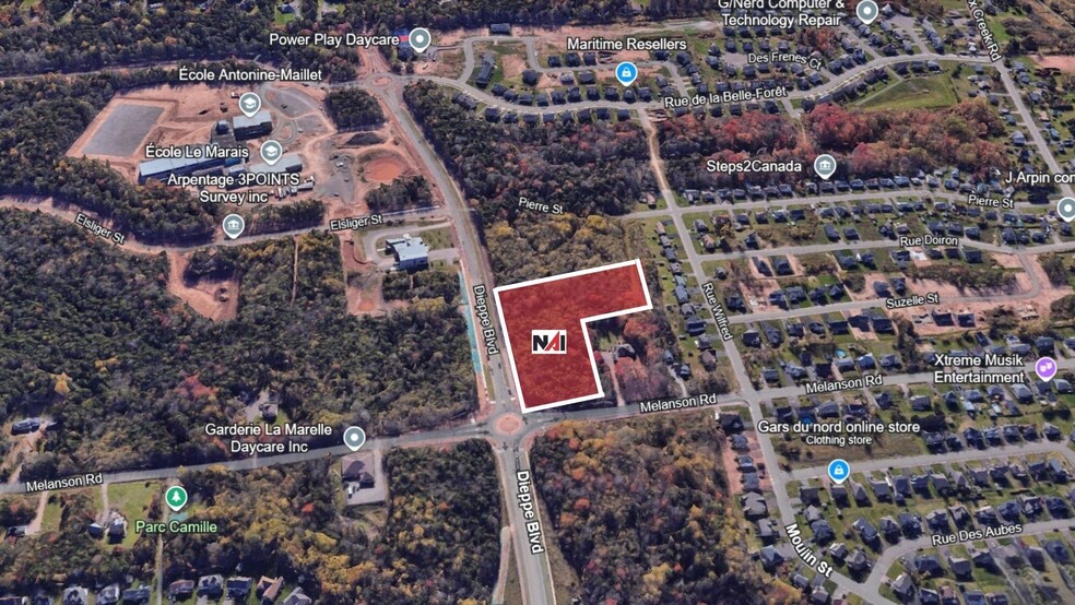 Lot Melanson Road, Dieppe, NB à vendre - Photo principale – Image 1 sur 1