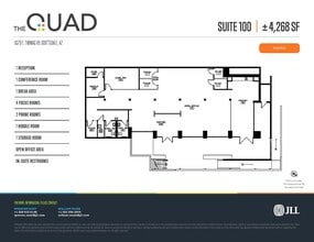 6320 E Thomas Rd, Scottsdale, AZ à louer Plan d’étage– Image 1 sur 22