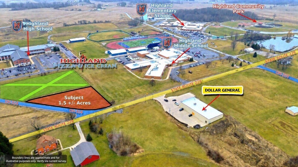 6530 State Route 229, Marengo, OH à vendre - Photo principale – Image 1 sur 2