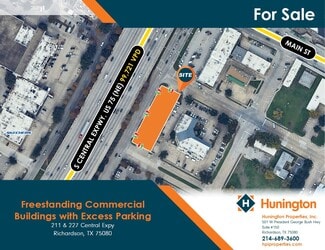 Plus de détails pour 211 & 227 Central Expy, Richardson, TX - Terrain à vendre