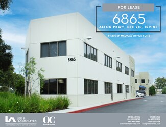 Plus de détails pour 6865 Alton Pky, Irvine, CA - Médical à louer