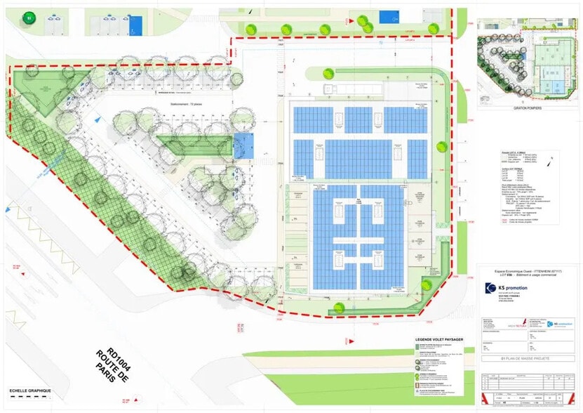 Local commercial dans Ittenheim à vendre - Plan d’étage – Image 3 sur 5