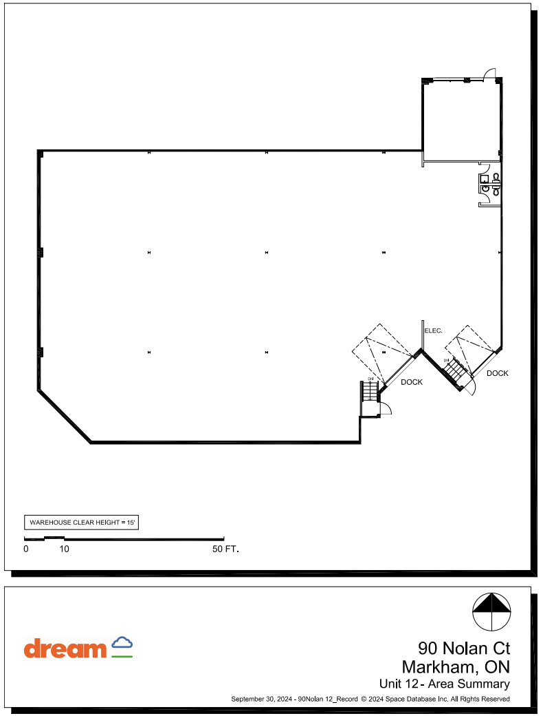 90 Nolan Ct, Markham, ON à louer Plan d’étage– Image 1 sur 1
